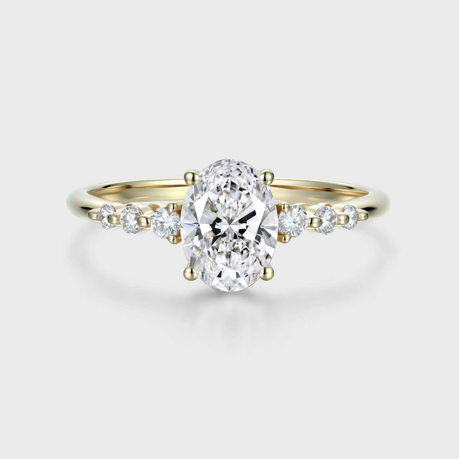  [Shape][Style] Lab Grown Diamond Engagement Ring