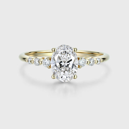  [Shape][Style] Lab Grown Diamond Engagement Ring