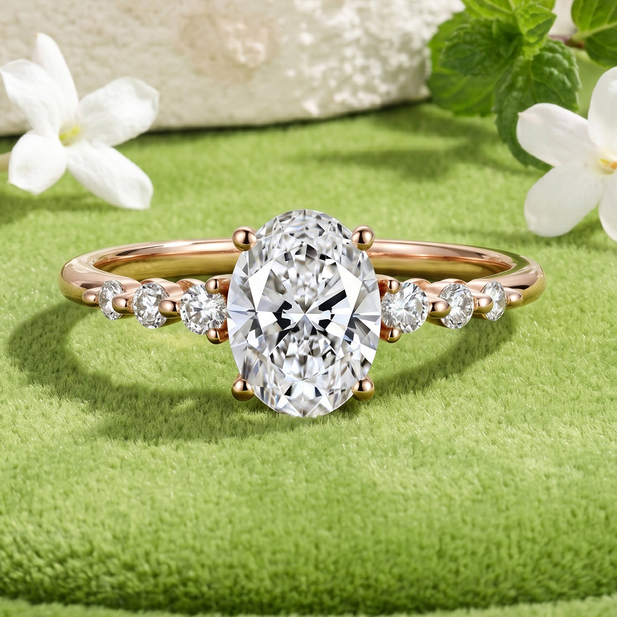  [Shape][Style] Lab Grown Diamond Engagement Ring