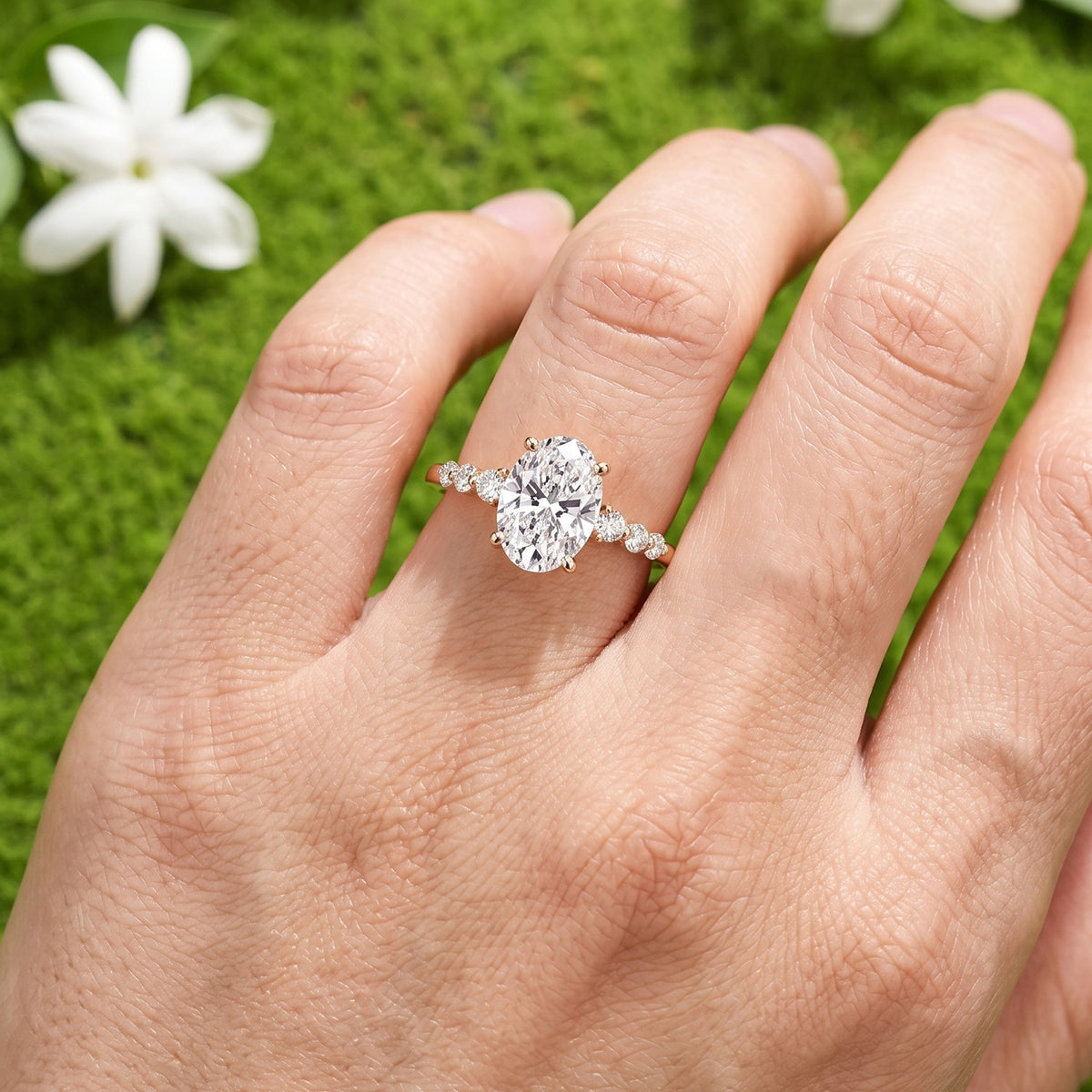  [Shape][Style] Lab Grown Diamond Engagement Ring