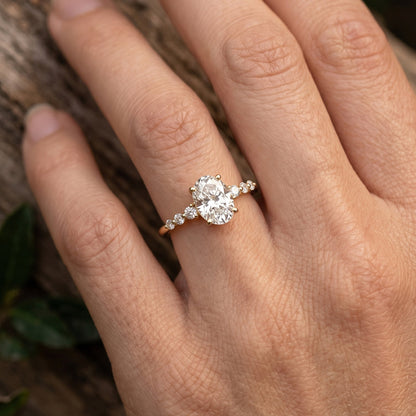  [Shape][Style] Lab Grown Diamond Engagement Ring