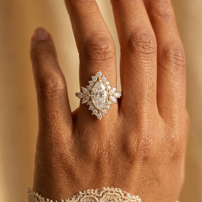  [Shape][Style] Lab Grown Diamond Engagement Ring