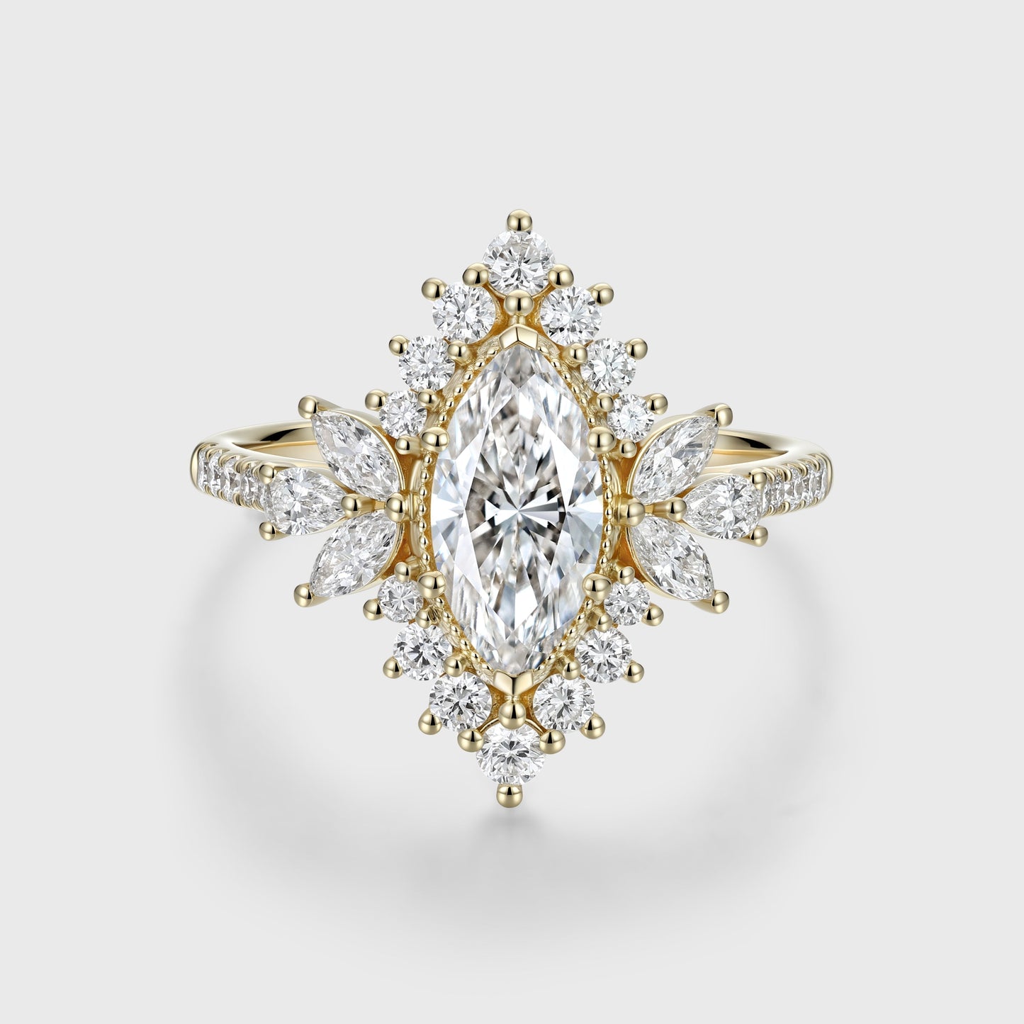  [Shape][Style] Lab Grown Diamond Engagement Ring