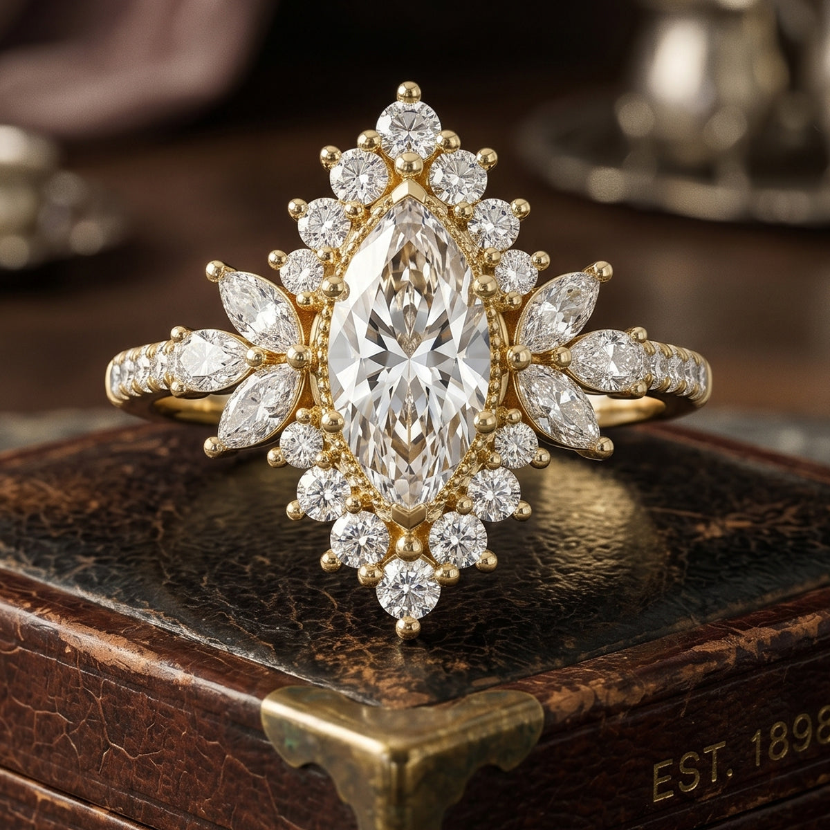  [Shape][Style] Lab Grown Diamond Engagement Ring