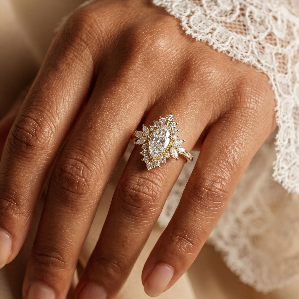  [Shape][Style] Lab Grown Diamond Engagement Ring