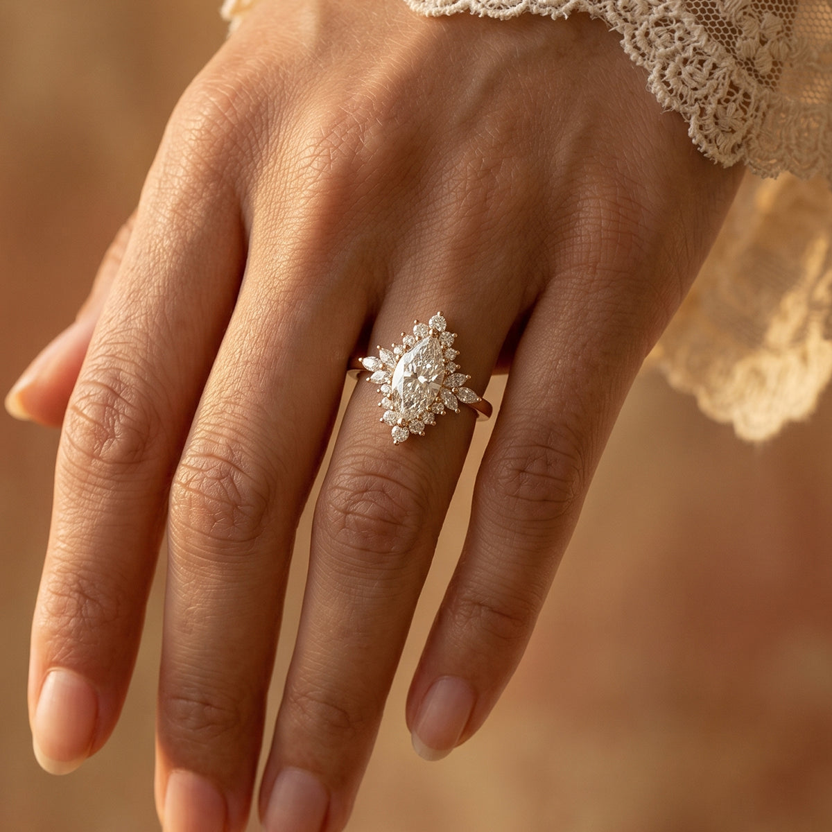  [Shape][Style] Lab Grown Diamond Engagement Ring