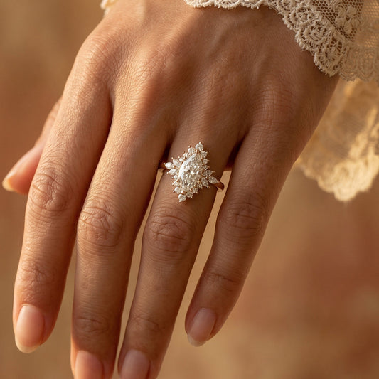  [Shape][Style] Lab Grown Diamond Engagement Ring