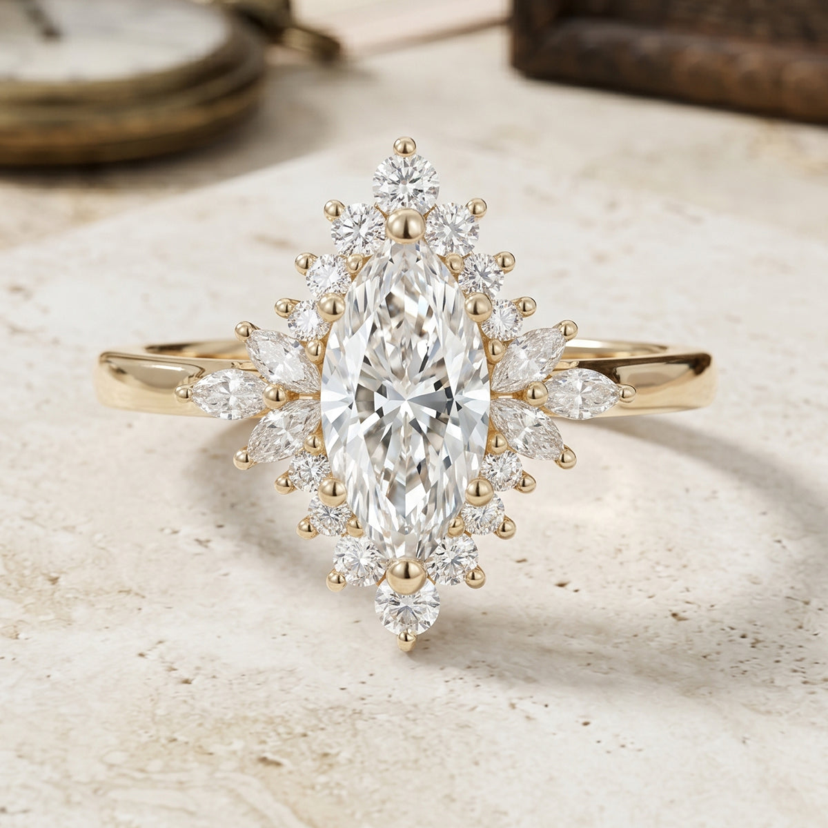 [Shape][Style] Lab Grown Diamond Engagement Ring
