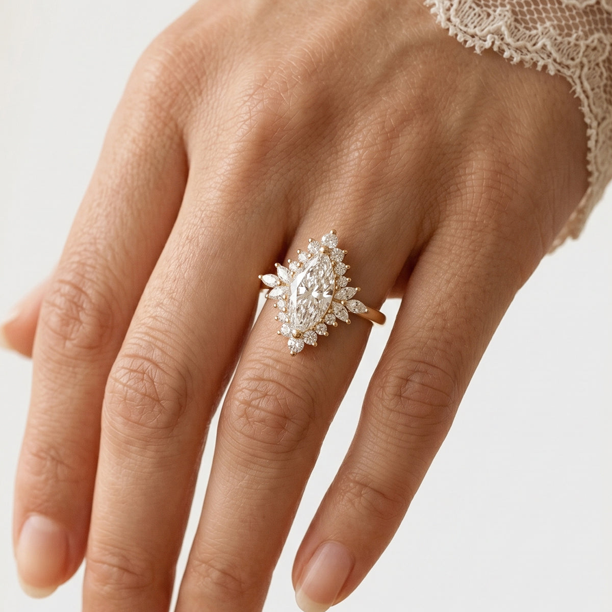  [Shape][Style] Lab Grown Diamond Engagement Ring