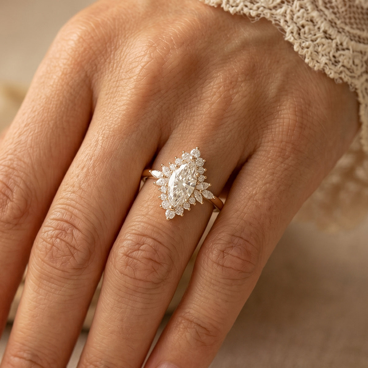  [Shape][Style] Lab Grown Diamond Engagement Ring