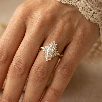  [Shape][Style] Lab Grown Diamond Engagement Ring