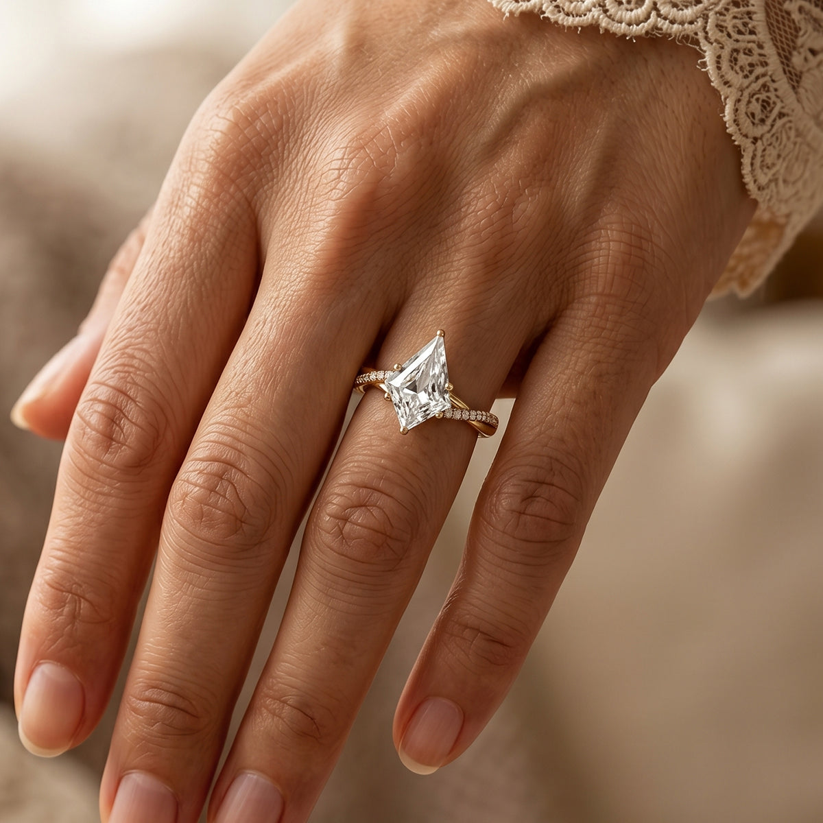  [Shape][Style] Lab Grown Diamond Engagement Ring