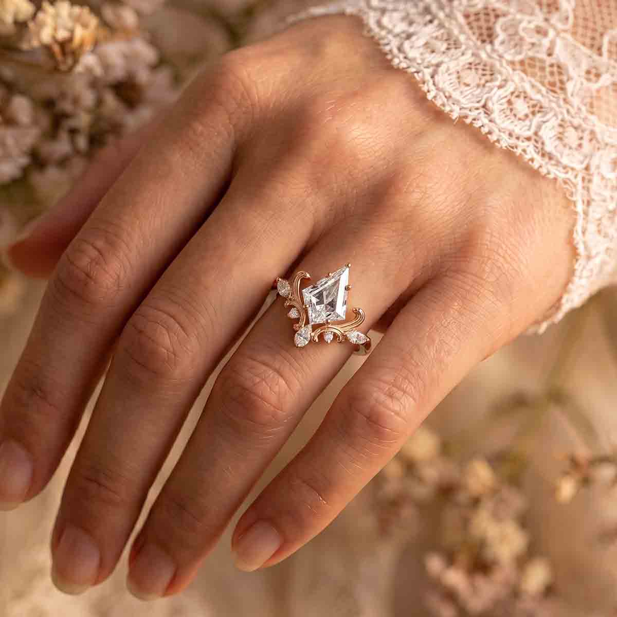  [Shape][Style] Lab Grown Diamond Engagement Ring