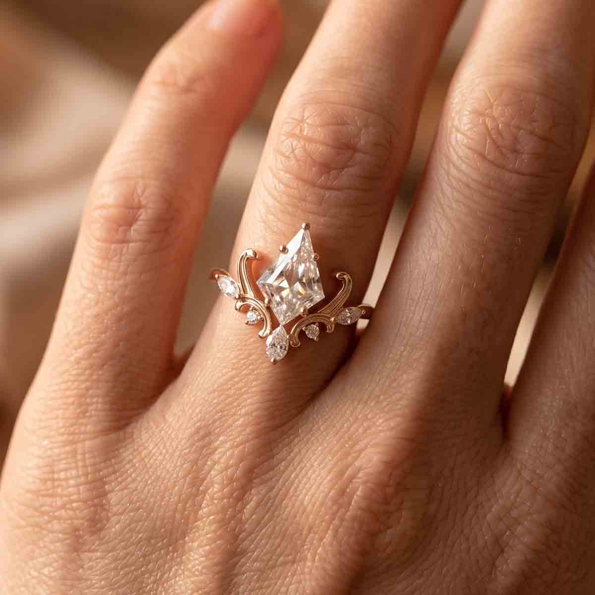  [Shape][Style] Lab Grown Diamond Engagement Ring