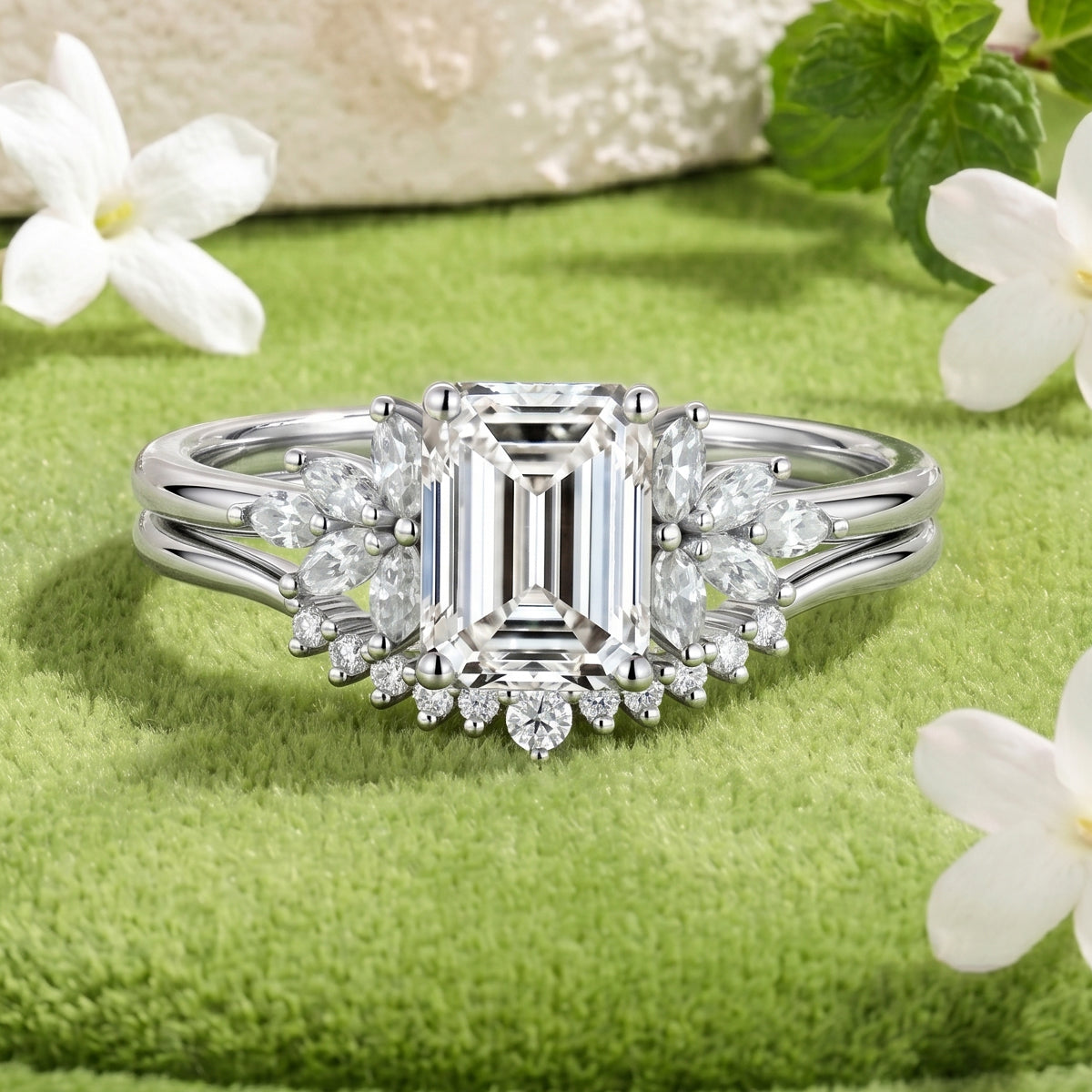  [Shape][Style] Lab Grown Diamond Engagement Ring