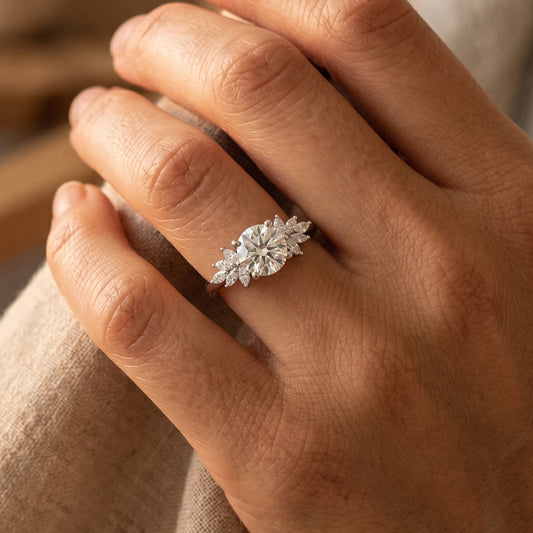  [Shape][Style] Lab Grown Diamond Engagement Ring