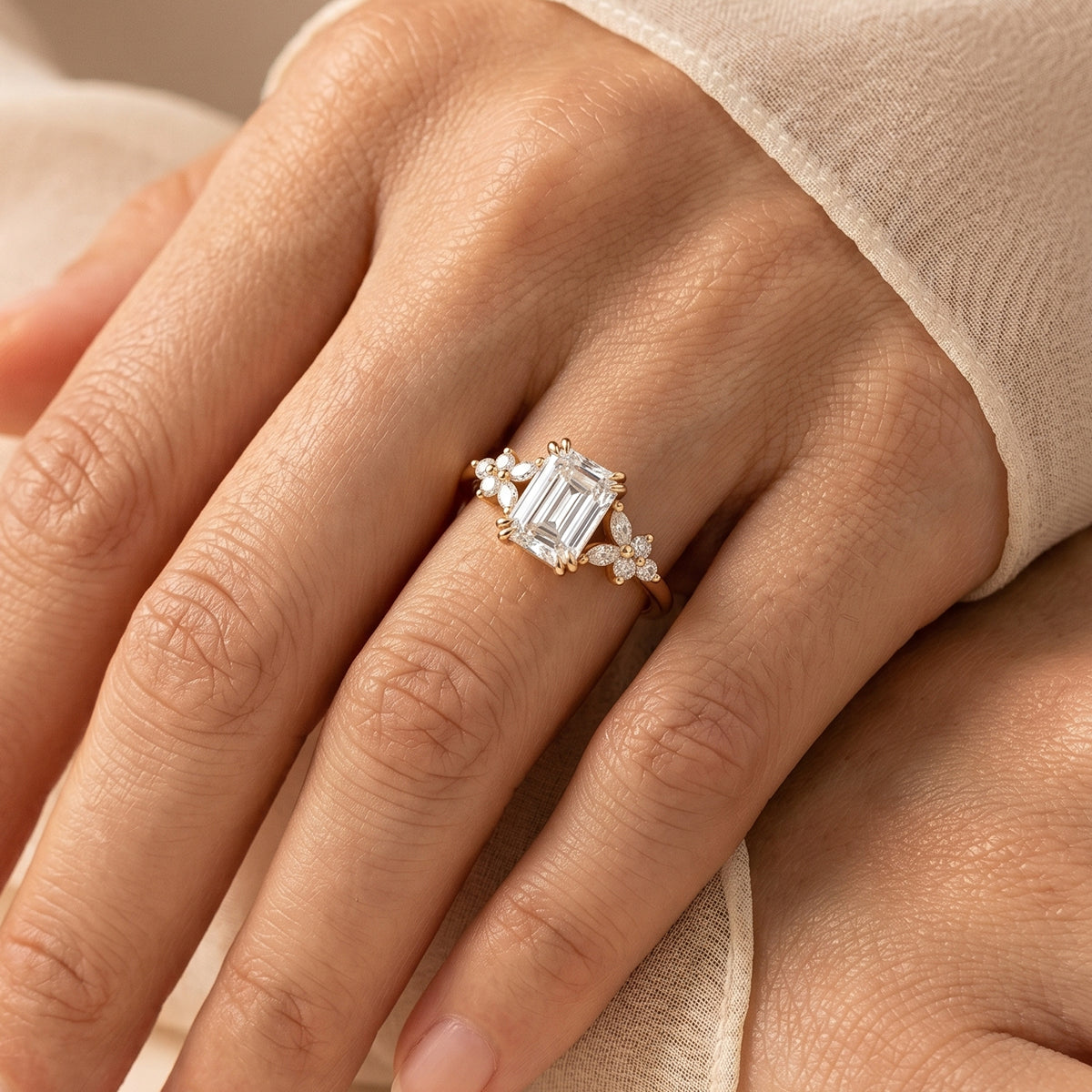 [Shape][Style] Lab Grown Diamond Engagement Ring
