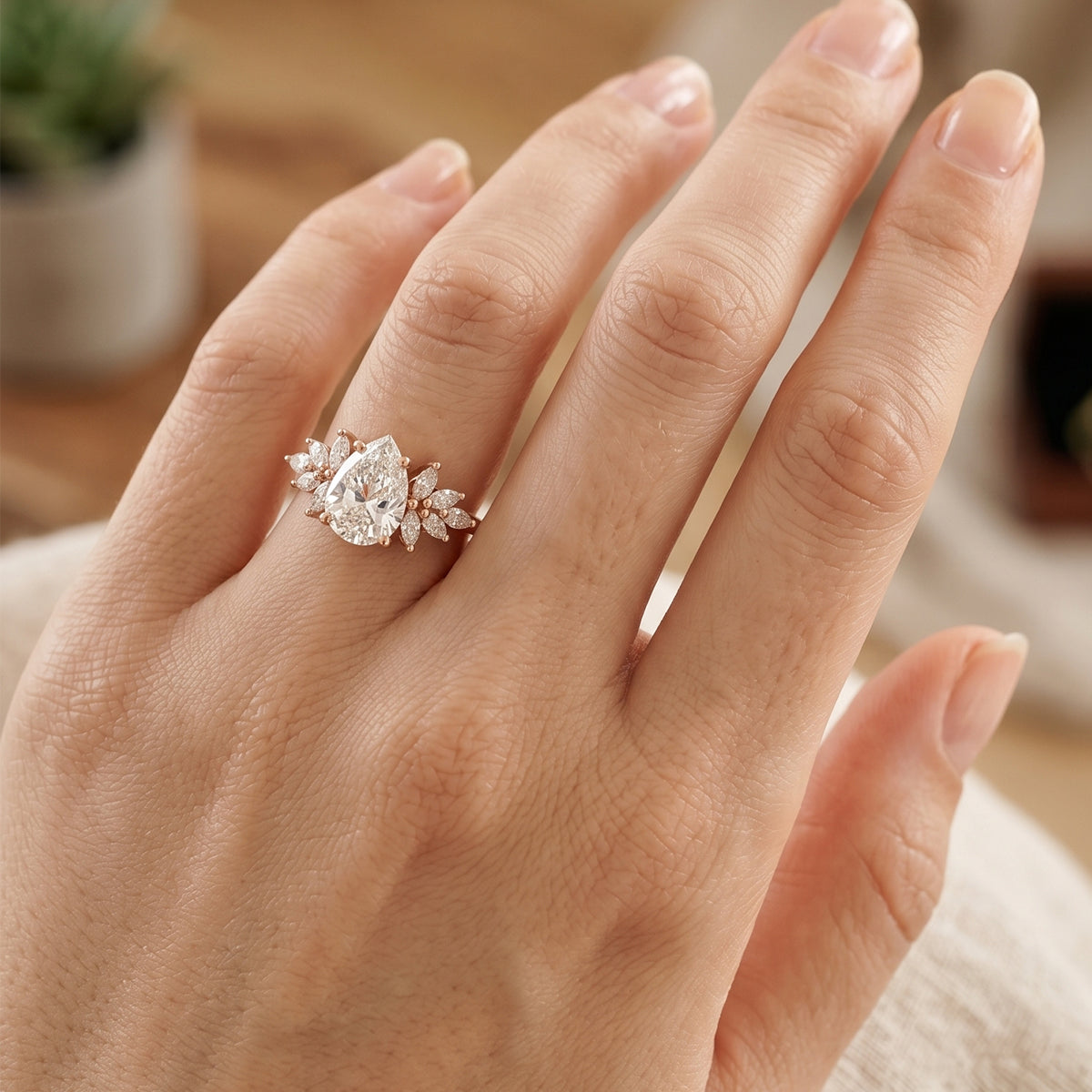  [Shape][Style] Lab Grown Diamond Engagement Ring