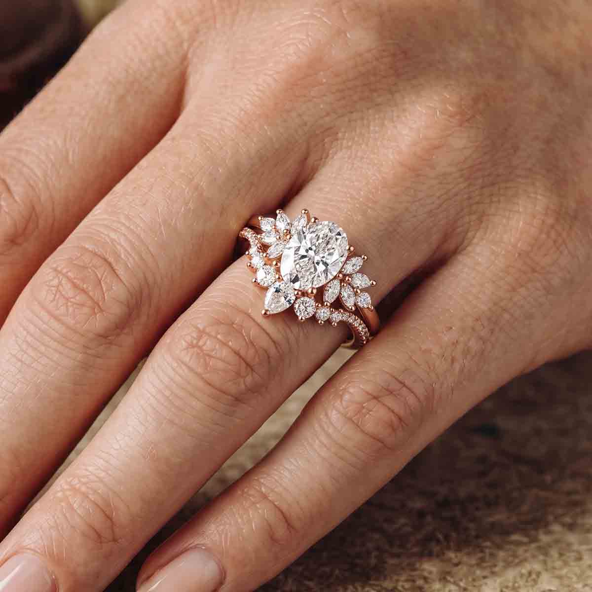  [Shape][Style] Lab Grown Diamond Engagement Ring