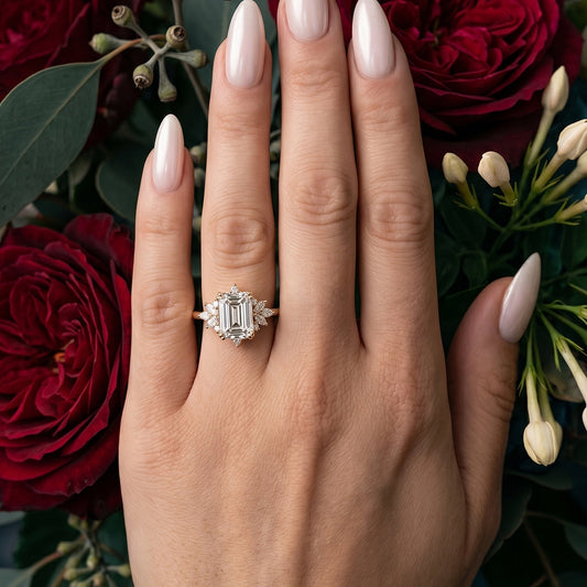  [Shape][Style] Lab Grown Diamond Engagement Ring