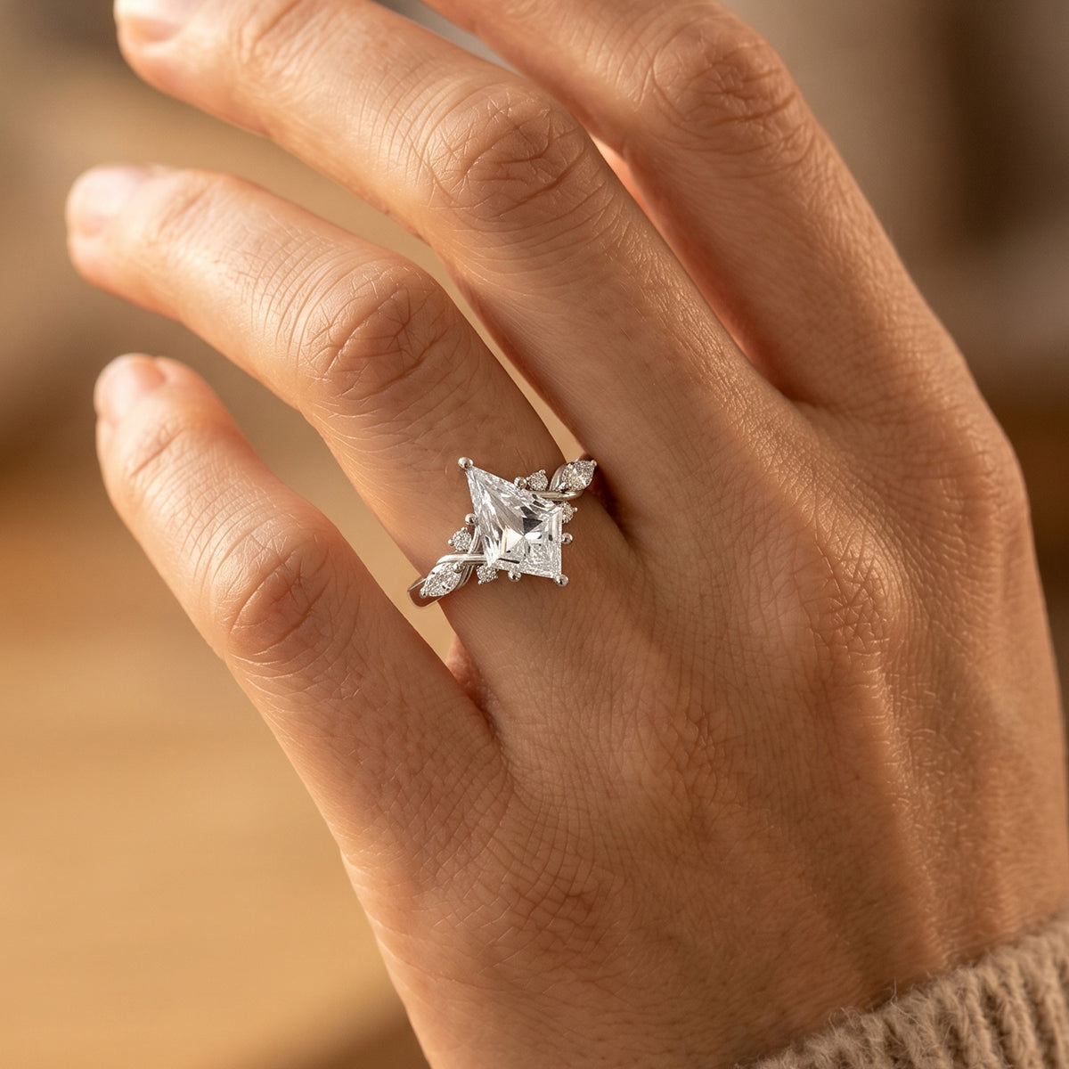  [Shape][Style] Lab Grown Diamond Engagement Ring