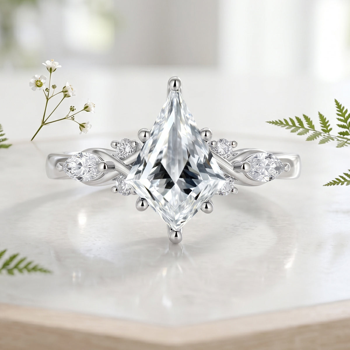  [Shape][Style] Lab Grown Diamond Engagement Ring