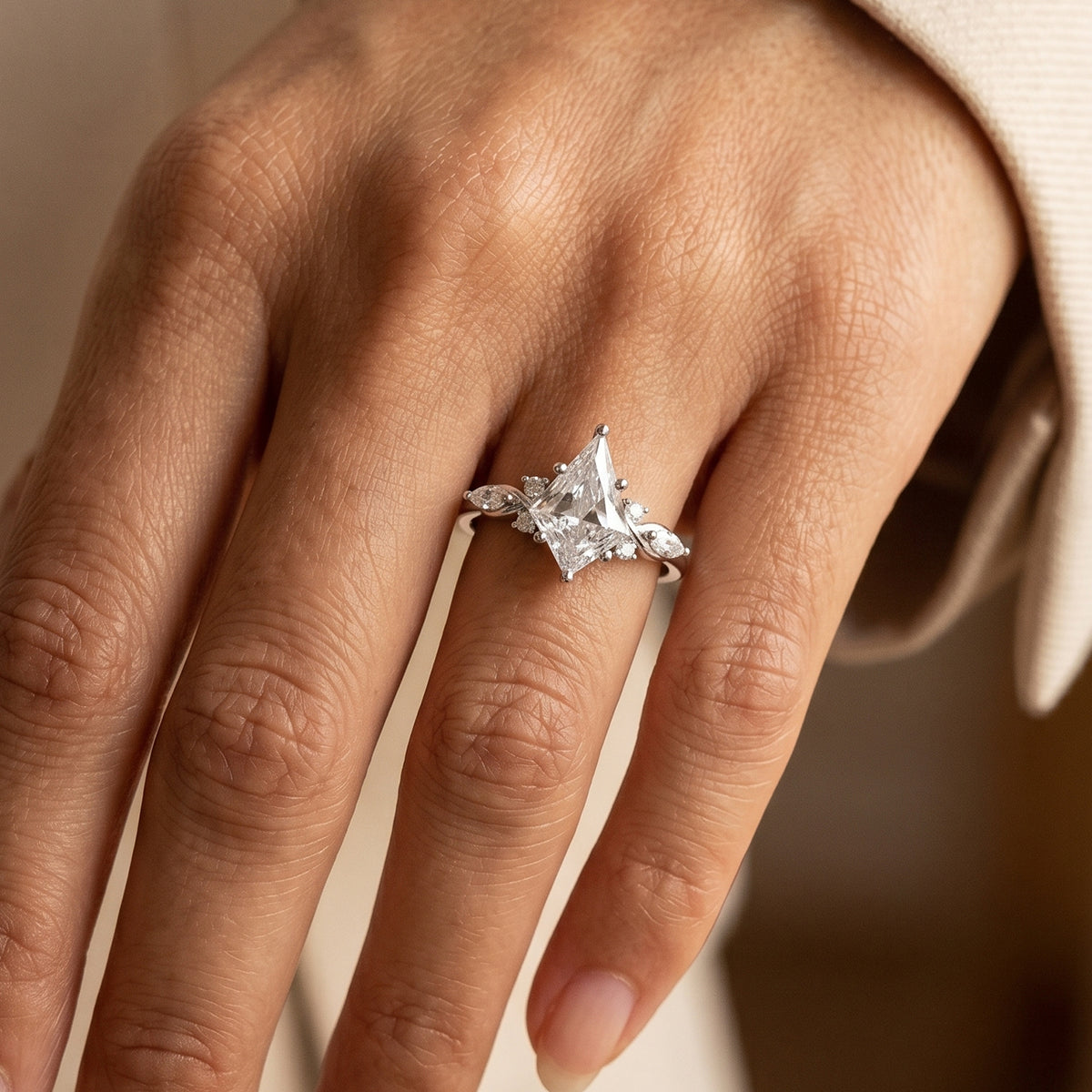  [Shape][Style] Lab Grown Diamond Engagement Ring