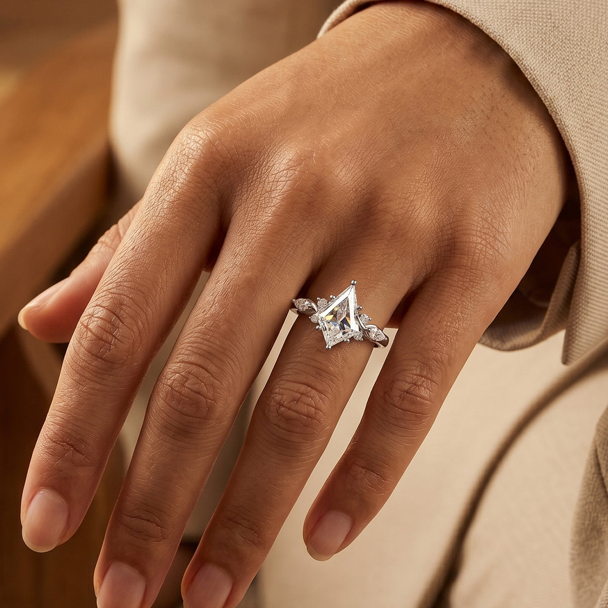  [Shape][Style] Lab Grown Diamond Engagement Ring