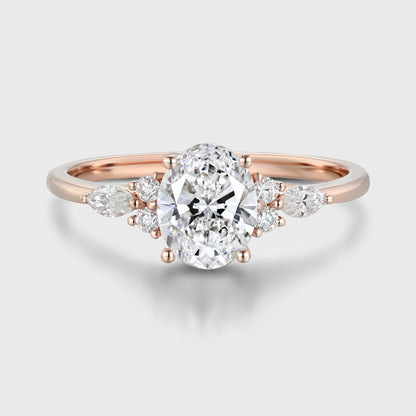  [Shape][Style] Lab Grown Diamond Engagement Ring