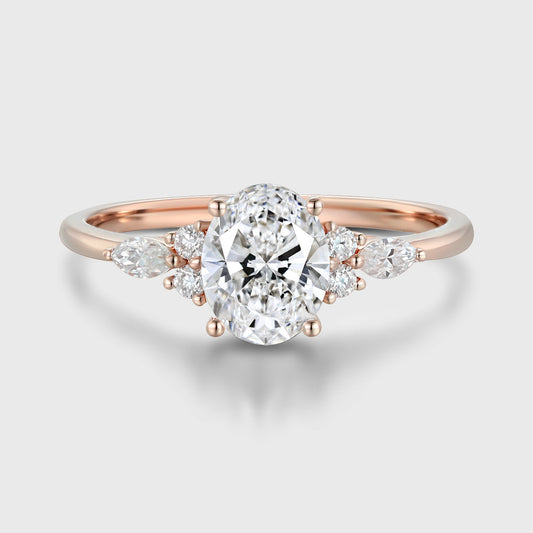 [Shape][Style] Lab Grown Diamond Engagement Ring