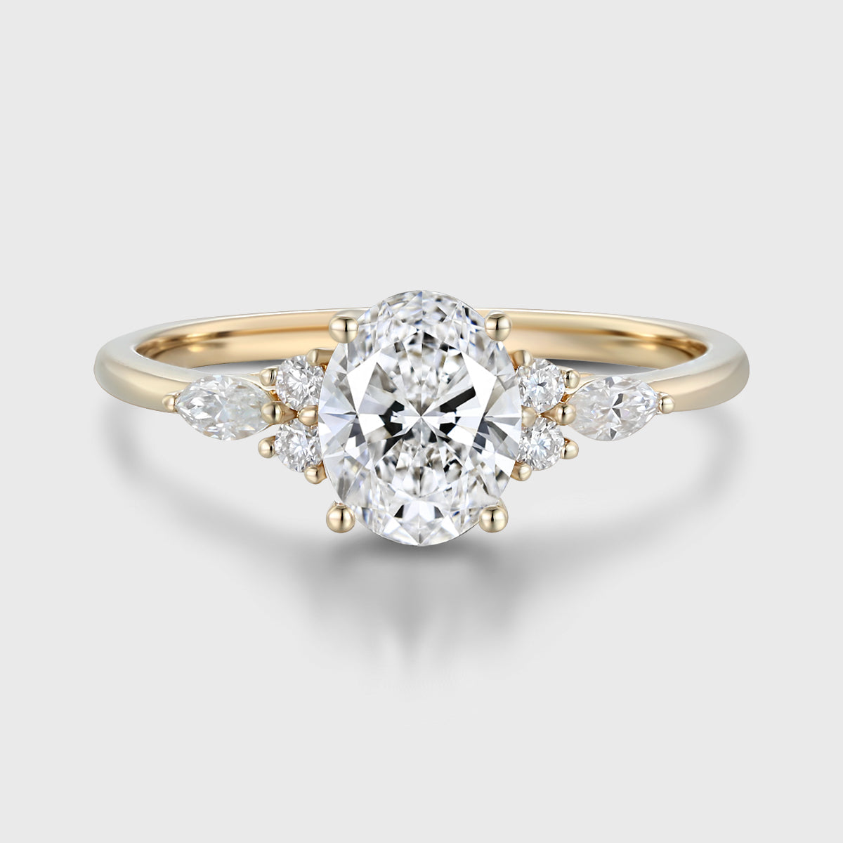  [Shape][Style] Lab Grown Diamond Engagement Ring
