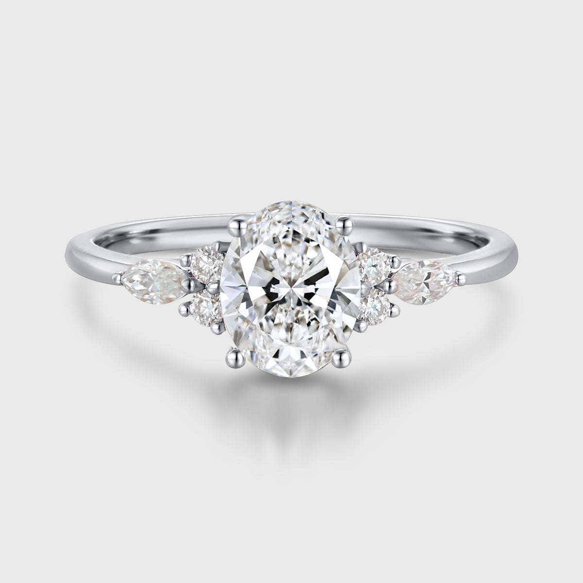  [Shape][Style] Lab Grown Diamond Engagement Ring