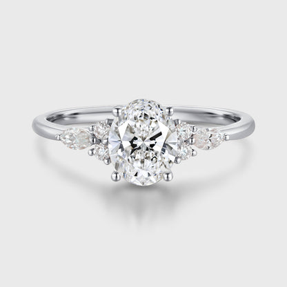  [Shape][Style] Lab Grown Diamond Engagement Ring