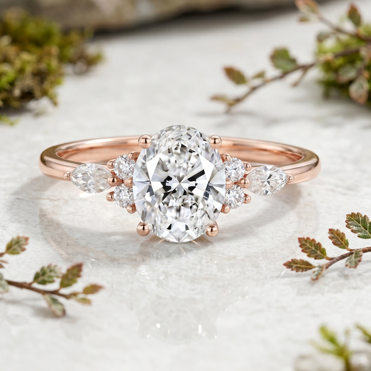  [Shape][Style] Lab Grown Diamond Engagement Ring