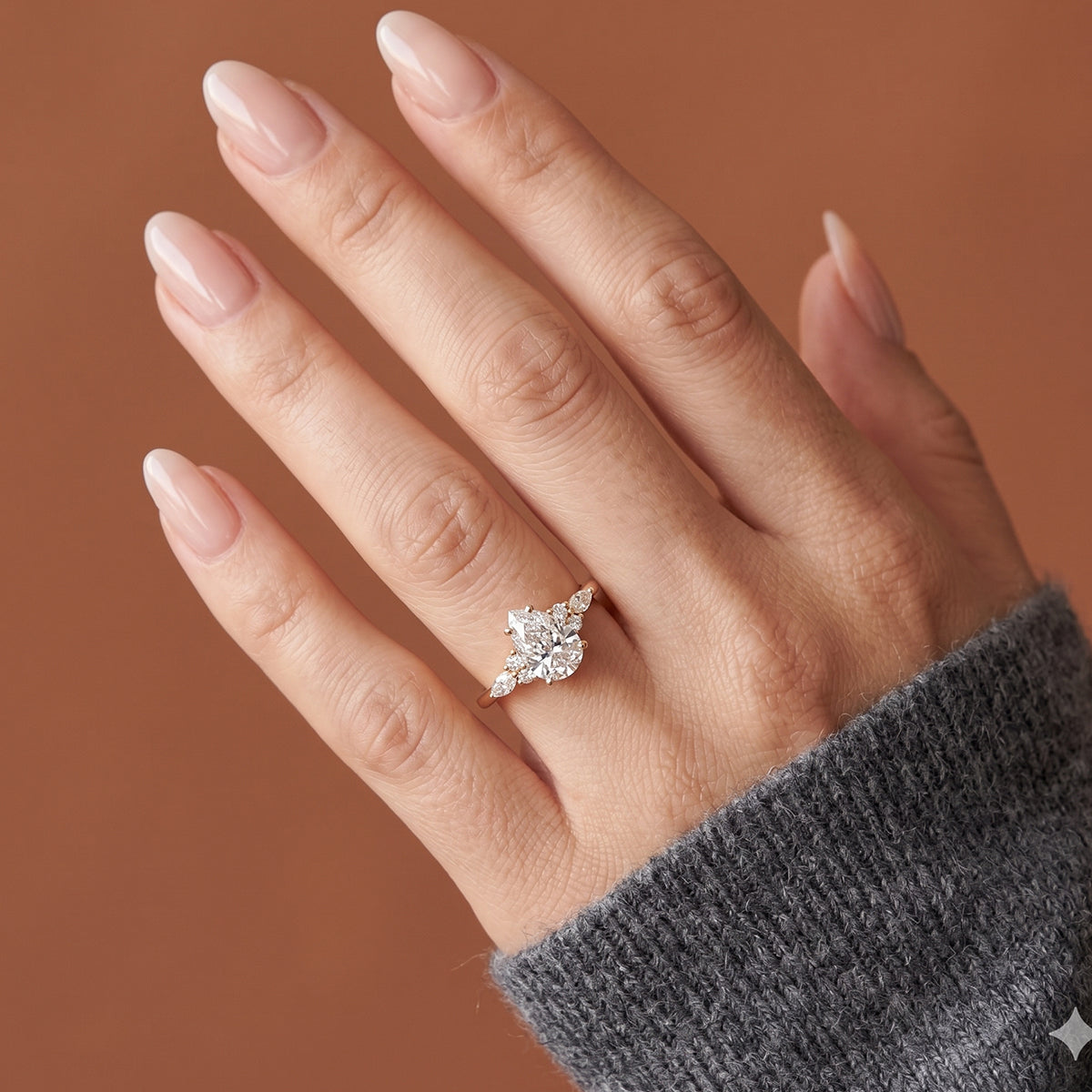  [Shape][Style] Lab Grown Diamond Engagement Ring
