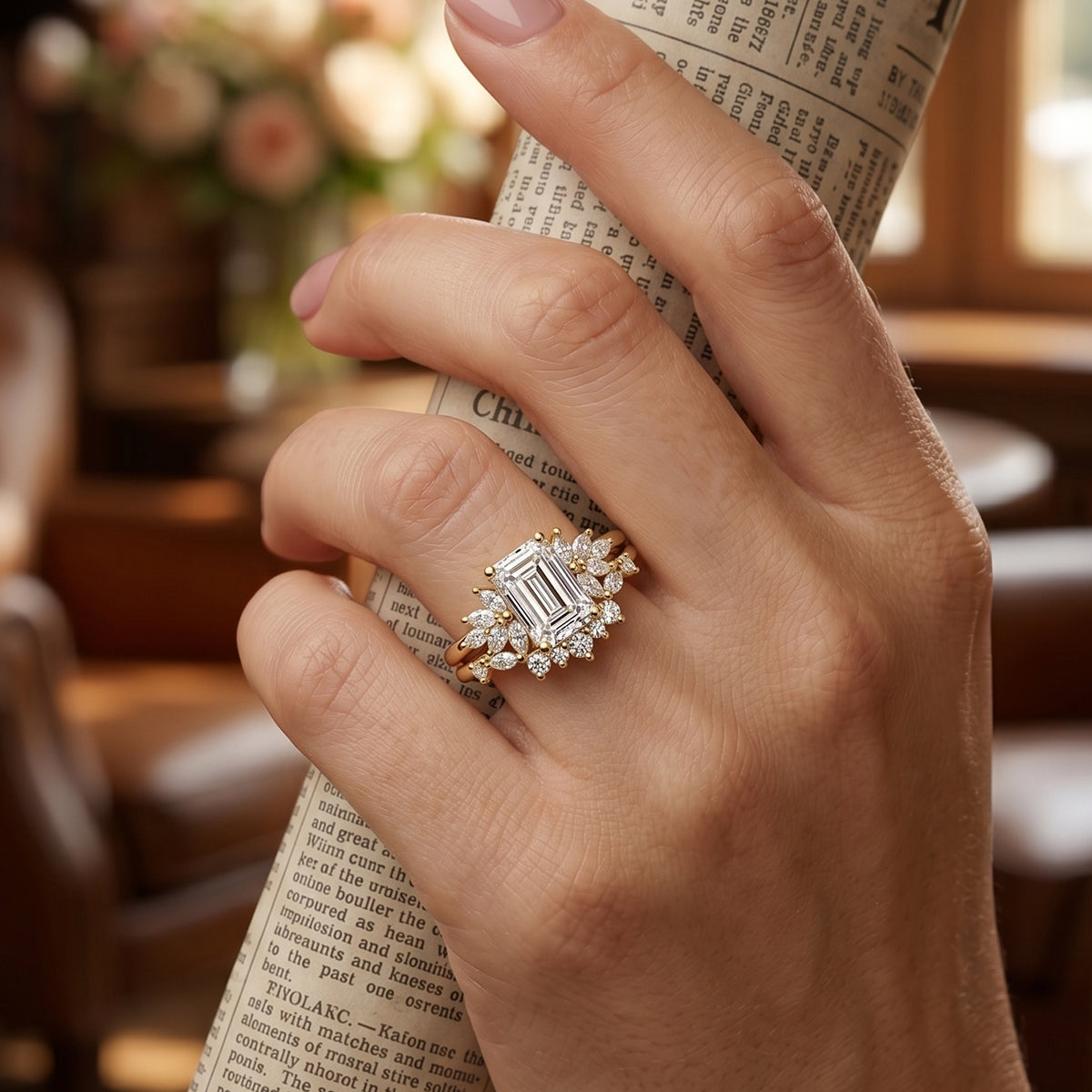  [Shape][Style] Lab Grown Diamond Engagement Ring