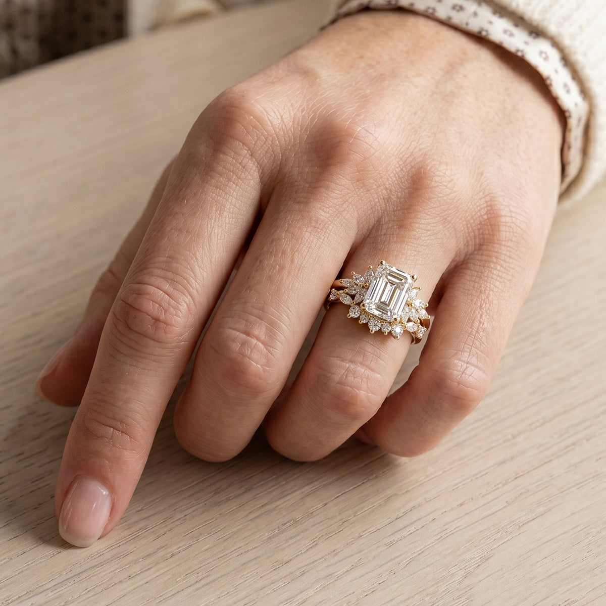  [Shape][Style] Lab Grown Diamond Engagement Ring
