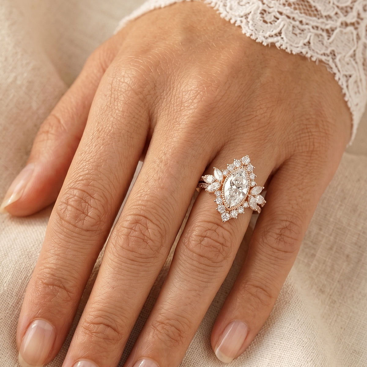  [Shape][Style] Lab Grown Diamond Engagement Ring