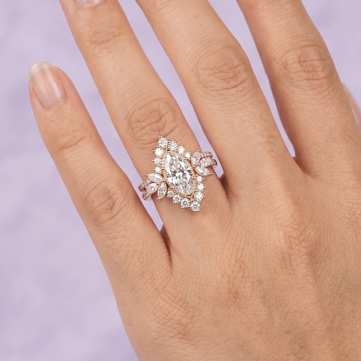  [Shape][Style] Lab Grown Diamond Engagement Ring