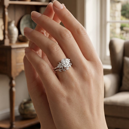 [Shape][Style] Lab Grown Diamond Engagement Ring