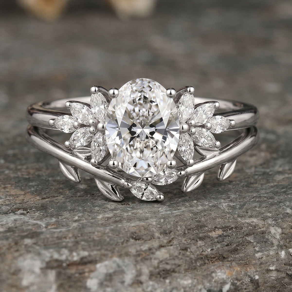  [Shape][Style] Lab Grown Diamond Engagement Ring