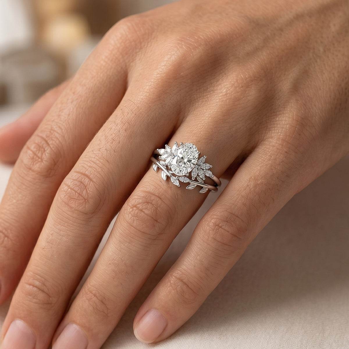  [Shape][Style] Lab Grown Diamond Engagement Ring