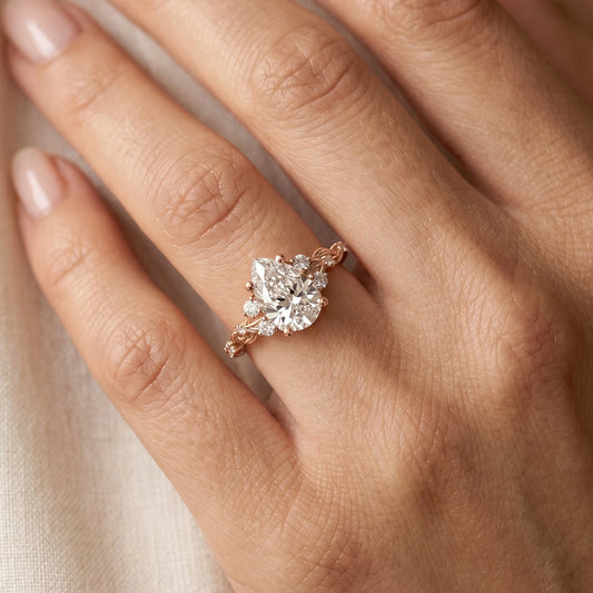 [Shape][Style] Lab Grown Diamond Engagement Ring