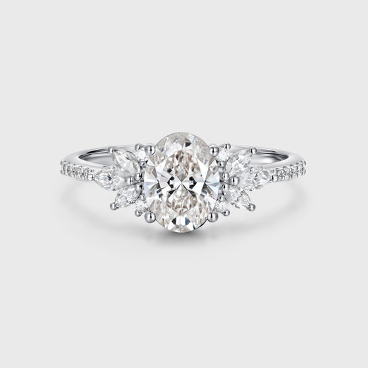  [Shape][Style] Lab Grown Diamond Engagement Ring