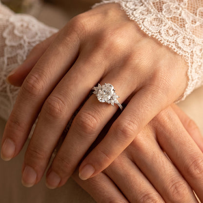  [Shape][Style] Lab Grown Diamond Engagement Ring
