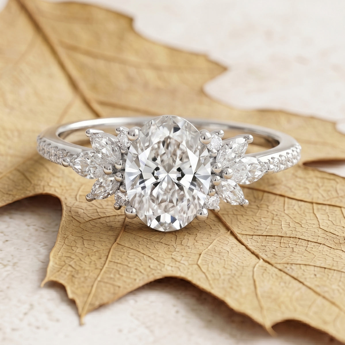  [Shape][Style] Lab Grown Diamond Engagement Ring