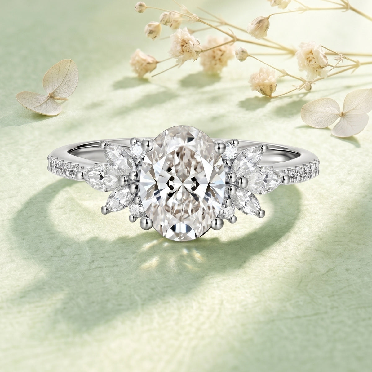  [Shape][Style] Lab Grown Diamond Engagement Ring