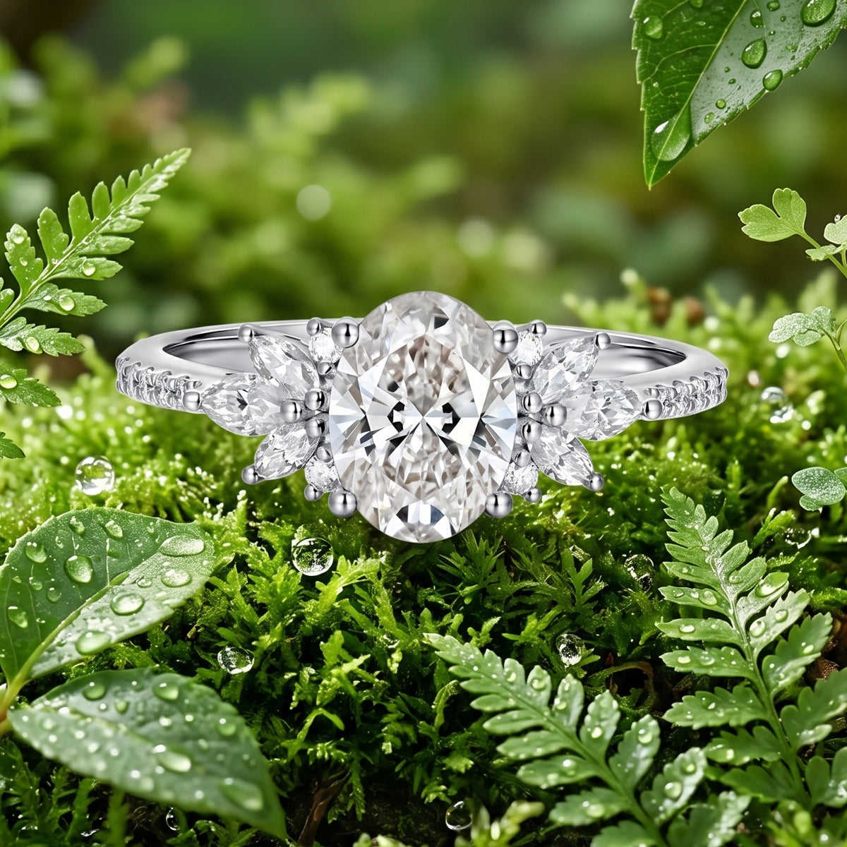  [Shape][Style] Lab Grown Diamond Engagement Ring
