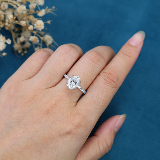 [Shape][Style] Lab Grown Diamond Engagement Ring