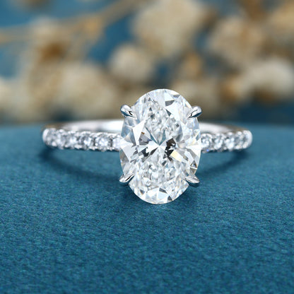  [Shape][Style] Lab Grown Diamond Engagement Ring